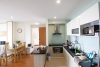 Bright 2-bedroom apartment with beautiful lakeview for rent on Kim Ma